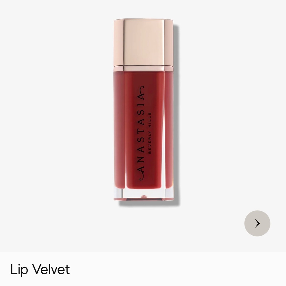 New Anastasia Beverly Hills Lip Velvet Crimson (deep red)